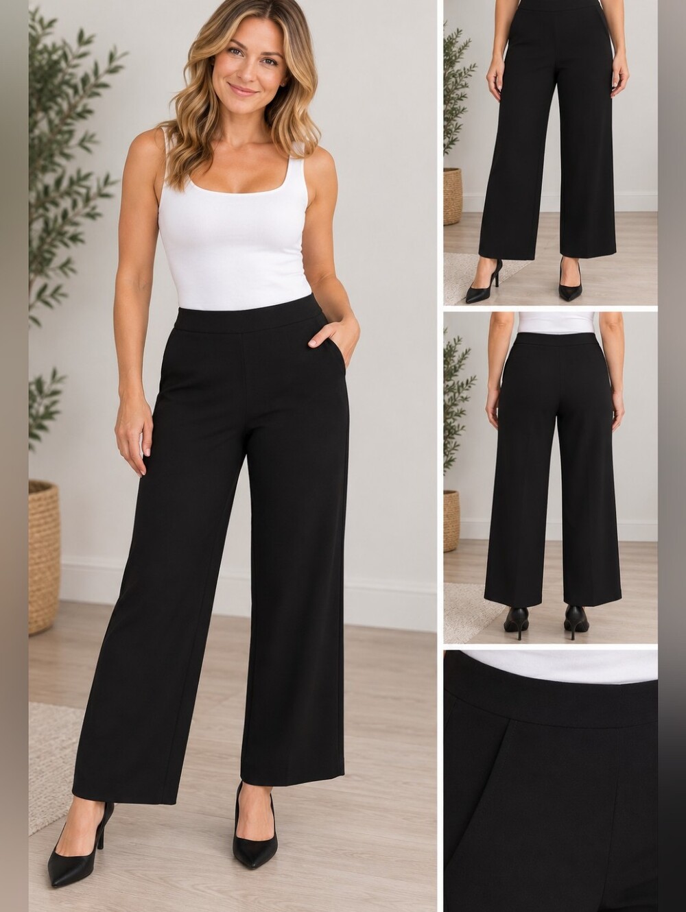 Liz Claiborne Women's 16 petite black dress pants #26